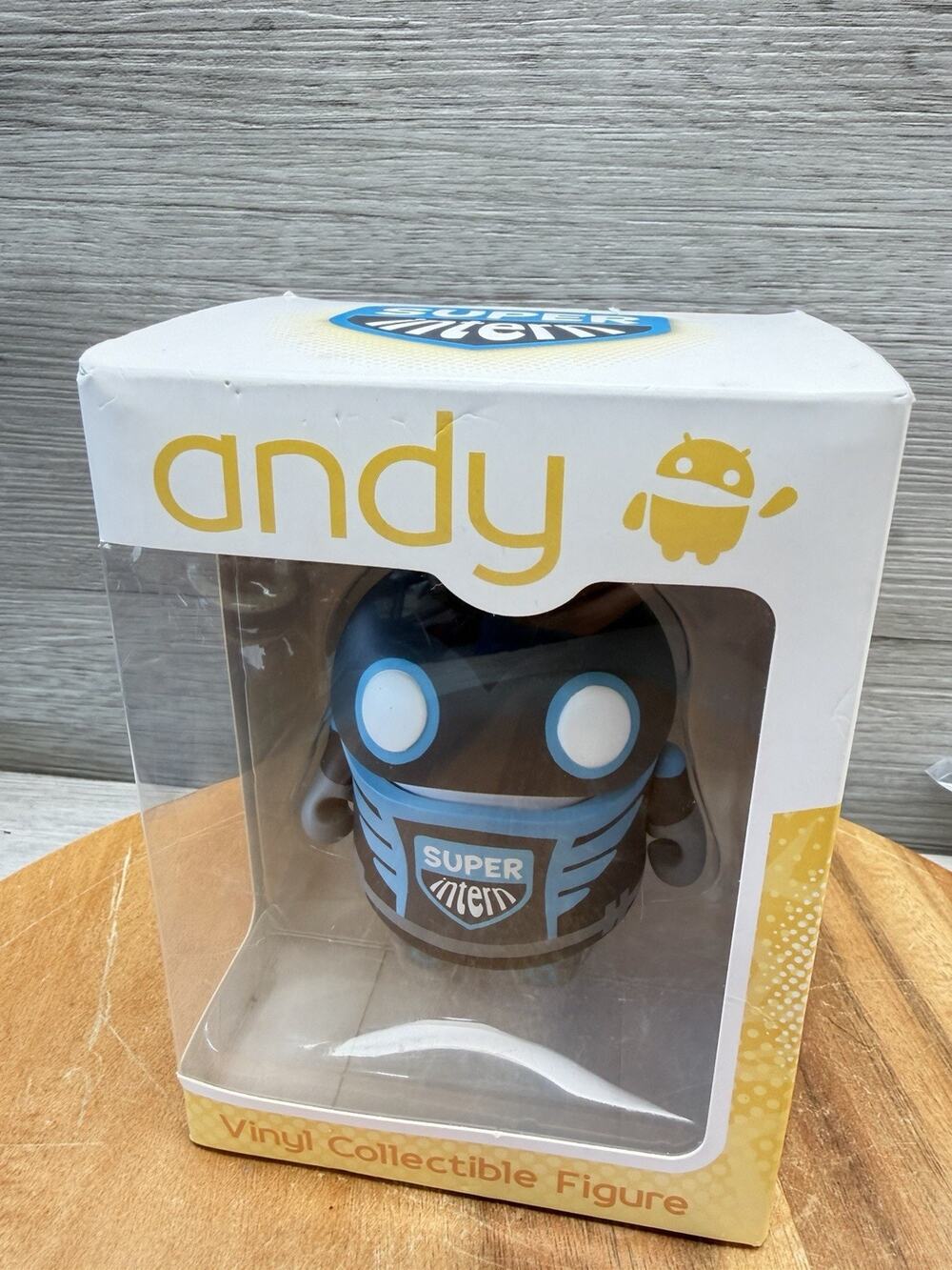 Rare Android Google Vinyl Figure Super Intern